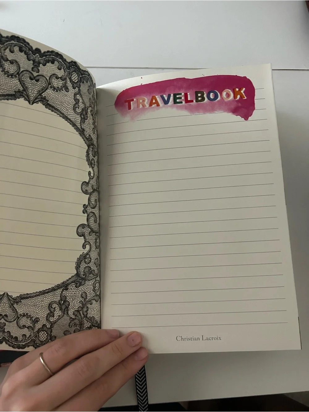 Christian Lacroix voyage II Travel journal
